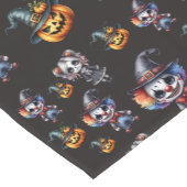 かわいいハロウィーン ショートテーブルランナー (コーナー)