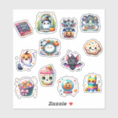 かわいいハロウィーン シール (シート)