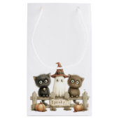 かわいいハロウィーン スモールペーパーバッグ (裏面)