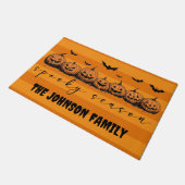 かわいいハロウィーン ドアマット (アングル)