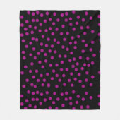 かわいいハロウィーン フリースブランケット (正面)