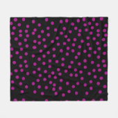 かわいいハロウィーン フリースブランケット (正面(横))