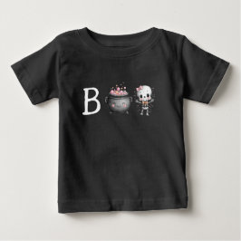 かわいいハロウィーン ブー ベビーTシャツ