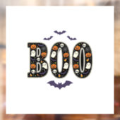 かわいいハロウィーン ボウ オバケ かぼちゃ デザイン ウィンドウサイン (シート2)