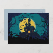 かわいいハロウィーン ポストカード (正面/裏面)