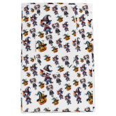 かわいいハロウィーン ミディアムペーパーバッグ (正面)