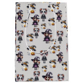 かわいいハロウィーン ミディアムペーパーバッグ (正面)