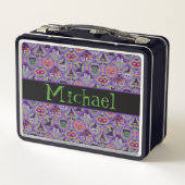 かわいいハロウィーン メタルランチボックス (裏面)