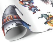 かわいいハロウィーン ラッピングペーパー (ロールコーナー)