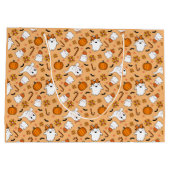 かわいいハロウィーン ラージペーパーバッグ (裏面)