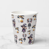 かわいいハロウィーン 紙コップ (正面)