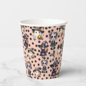 かわいいハロウィーン 紙コップ (裏面)