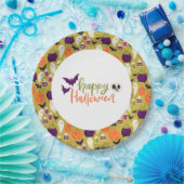 かわいいハローウィンパーティ紙プレート ペーパープレート (パーティー)