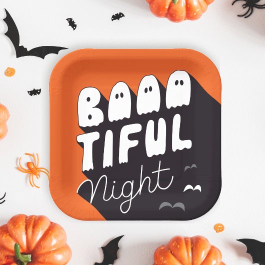 かわいいハローウィンパーティ紙プレート ペーパープレート