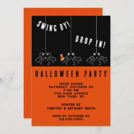 かわいいハローウィンパーティ 招待状