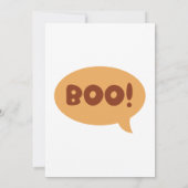 かわいいハローウィンパーティ 招待状 (裏面)