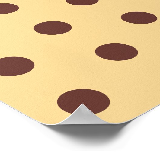 かわいいハローコルギドッグ ポスター (角)