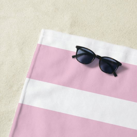 かわいいハローサマーカリグラフィスイカスライス ビーチタオル (インサイチュ)