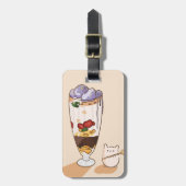 かわいいハローハローフィリピーノラゲッジタグ ラゲッジタグ (正面縦)