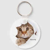 かわいいハロー子猫キーチェーン キーホルダー (裏面)