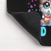 かわいいハロー2年生の猫ガールズ2Nの1日目 マウスパッド (コーナー)