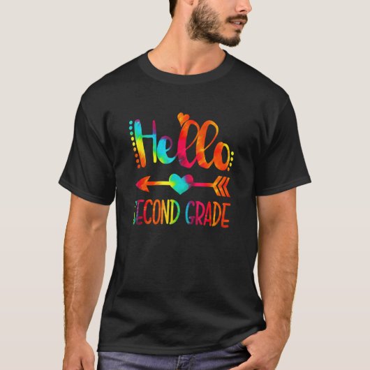かわいいハロー2年生2年生新学期G Tシャツ (正面)