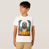 かわいいハワイアンモンクアザラシ Tシャツ (正面フル)