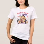 かわいいハワイ - すもう寿司 トライブレンドＴシャツ (正面)