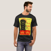 かわいいハンガリープリ犬アートプリのギフト Tシャツ (正面フル)