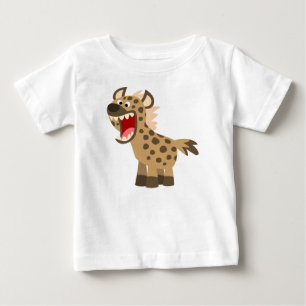 かわいいハングローマンハイエナベビーTシャツ ベビーTシャツ
