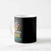 かわいいハンサムな黒&;教育された黒史M コーヒーマグカップ (正面左)