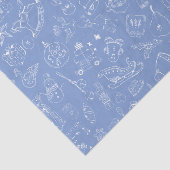 かわいいハンドドロードクリスマスドードルパターンホリデー 薄葉紙 (詳細)