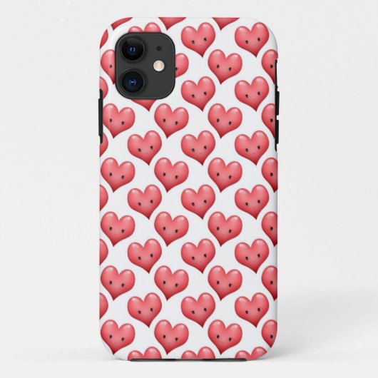 かわいいハートに笑顔 Case-Mate iPhoneケース (裏面)