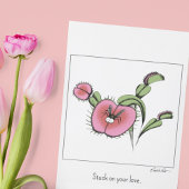 かわいいハートのバレンタインデー ロマンス ヴェヌス フライハッパー カード