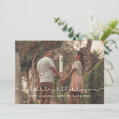 かわいいハートのフォントでシェアしよう 再チャレンジ！ 案内状 (スタンド正面)