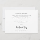 かわいいハートのフォントで　もう１度試してみましょう 案内状 (裏面)