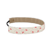 かわいいハートの背景 アスレチックヘッドバンド (左)