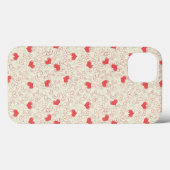 かわいいハートの背景 Case-Mate iPhoneケース (裏面 (横))