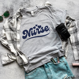 かわいいハートの贈り物を医療・看護学校へ Tシャツ