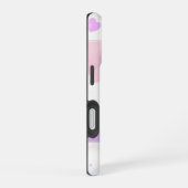 かわいいハートジンガム電話ケース iPhone 16ケース (右側面)