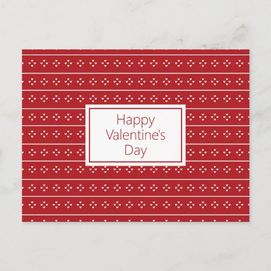 かわいいハートスタイル4 ポストカード (正面)