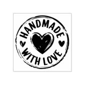 かわいいハートスタンプで手作り ラバースタンプ (インプリント)