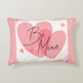 かわいいハートズビーマインバレンタインデー アクセントクッション (正面)
