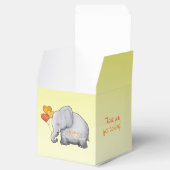 かわいいハートバルーン象ニュートラル赤ちゃんシャワー フェイバーボックス (オープン)