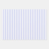 かわいいハートブルー ラッピングペーパーシート (正面2)