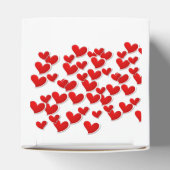 かわいいハートマーク  ママ いつもありがとう！ 母の日 フォト ギフト フェイバーボックス (上部)