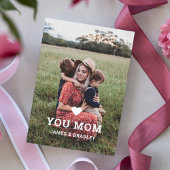 かわいいハートラブユーママ 母の日 フォト カード