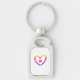 かわいいハート名KEYCHAIN キーホルダー
