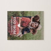 かわいいハート愛あなた母の日の写真 ジグソーパズル (横)