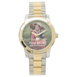 かわいいハート愛あなた母の日の写真 腕時計